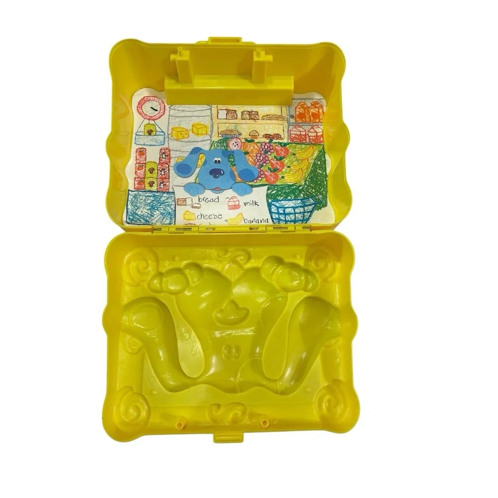 Vintage Blues Clues Lunchbox Nickelodeon 1999 Viacom Jakks Collectible‎ Rare